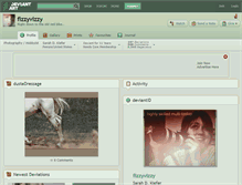 Tablet Screenshot of fizzyvizzy.deviantart.com