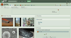 Desktop Screenshot of fjacking.deviantart.com