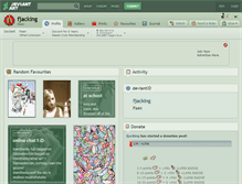 Tablet Screenshot of fjacking.deviantart.com