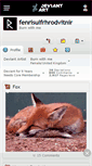 Mobile Screenshot of fenrisulfrhrodvitnir.deviantart.com