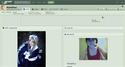 Desktop Screenshot of numaface.deviantart.com