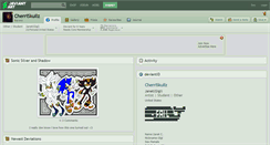 Desktop Screenshot of cherriskullz.deviantart.com