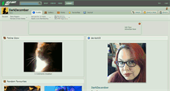 Desktop Screenshot of darkdecember.deviantart.com