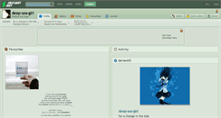 Desktop Screenshot of deep-sea-girl.deviantart.com