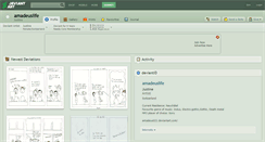 Desktop Screenshot of amadeuslife.deviantart.com