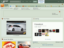Tablet Screenshot of dorki.deviantart.com