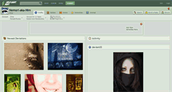 Desktop Screenshot of nemori-aka-nim.deviantart.com