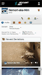 Mobile Screenshot of nemori-aka-nim.deviantart.com