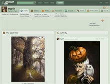 Tablet Screenshot of maril1.deviantart.com