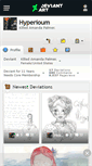 Mobile Screenshot of hyperioum.deviantart.com
