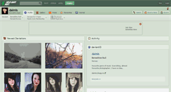 Desktop Screenshot of daimls.deviantart.com