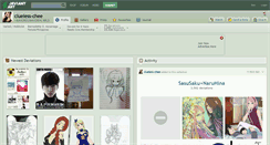 Desktop Screenshot of clueless-chee.deviantart.com