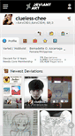 Mobile Screenshot of clueless-chee.deviantart.com