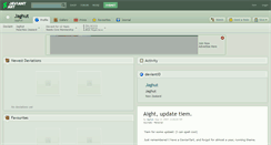 Desktop Screenshot of jaghut.deviantart.com