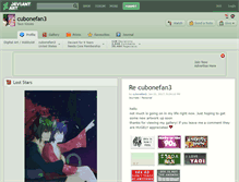 Tablet Screenshot of cubonefan3.deviantart.com