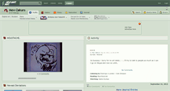 Desktop Screenshot of mew-zakuro.deviantart.com