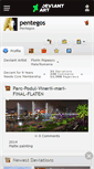 Mobile Screenshot of pentegos.deviantart.com