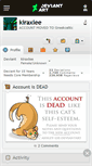 Mobile Screenshot of kiraxlee.deviantart.com