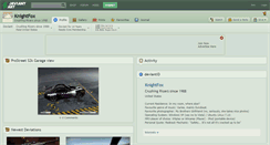 Desktop Screenshot of knightfox.deviantart.com