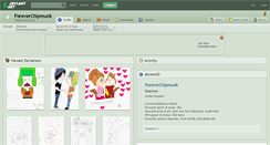 Desktop Screenshot of foreverchipmunk.deviantart.com