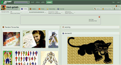Desktop Screenshot of black-goliath.deviantart.com