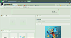 Desktop Screenshot of crazycasey183.deviantart.com