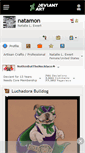 Mobile Screenshot of natamon.deviantart.com