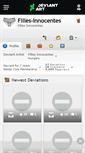 Mobile Screenshot of filles-innocentes.deviantart.com
