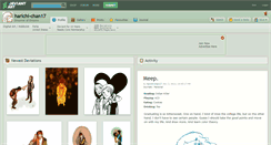 Desktop Screenshot of harichi-chan17.deviantart.com