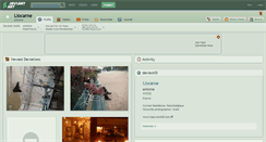 Desktop Screenshot of liocarne.deviantart.com