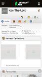 Mobile Screenshot of icos-the-lost.deviantart.com