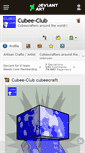 Mobile Screenshot of cubee-club.deviantart.com