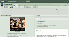 Desktop Screenshot of freestylekomics.deviantart.com