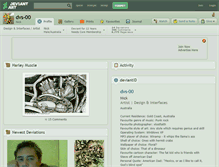 Tablet Screenshot of dvs-00.deviantart.com