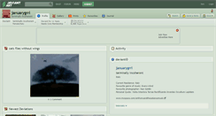Desktop Screenshot of januarygrrl.deviantart.com
