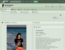 Tablet Screenshot of kenonozawa.deviantart.com