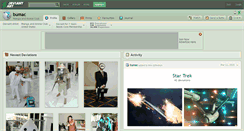 Desktop Screenshot of bumac.deviantart.com