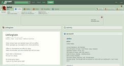 Desktop Screenshot of deliot.deviantart.com