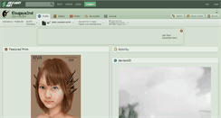 Desktop Screenshot of elsugaya2nd.deviantart.com
