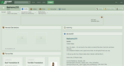 Desktop Screenshot of bashamo255.deviantart.com