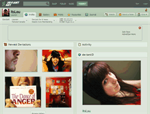 Tablet Screenshot of itslou.deviantart.com