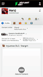 Mobile Screenshot of marsj.deviantart.com