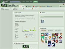 Tablet Screenshot of kusa-gakure.deviantart.com