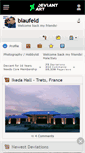 Mobile Screenshot of blaufeld.deviantart.com