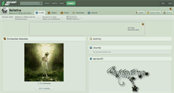 Desktop Screenshot of bellatina.deviantart.com