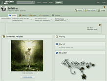 Tablet Screenshot of bellatina.deviantart.com