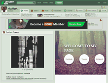 Tablet Screenshot of nicolizet.deviantart.com