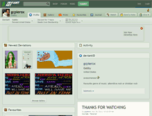 Tablet Screenshot of gcpierox.deviantart.com