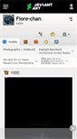 Mobile Screenshot of fiore-chan.deviantart.com