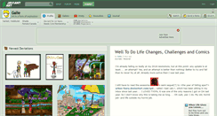 Desktop Screenshot of galie.deviantart.com